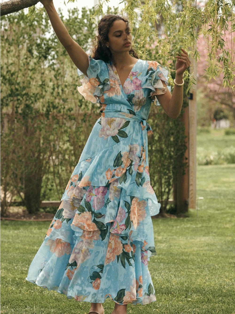Hutch Rhetta Tiered Maxi Dress (New, sealed in bag)